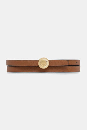 Cinturón de cuero reversible Tory Burch para mujer