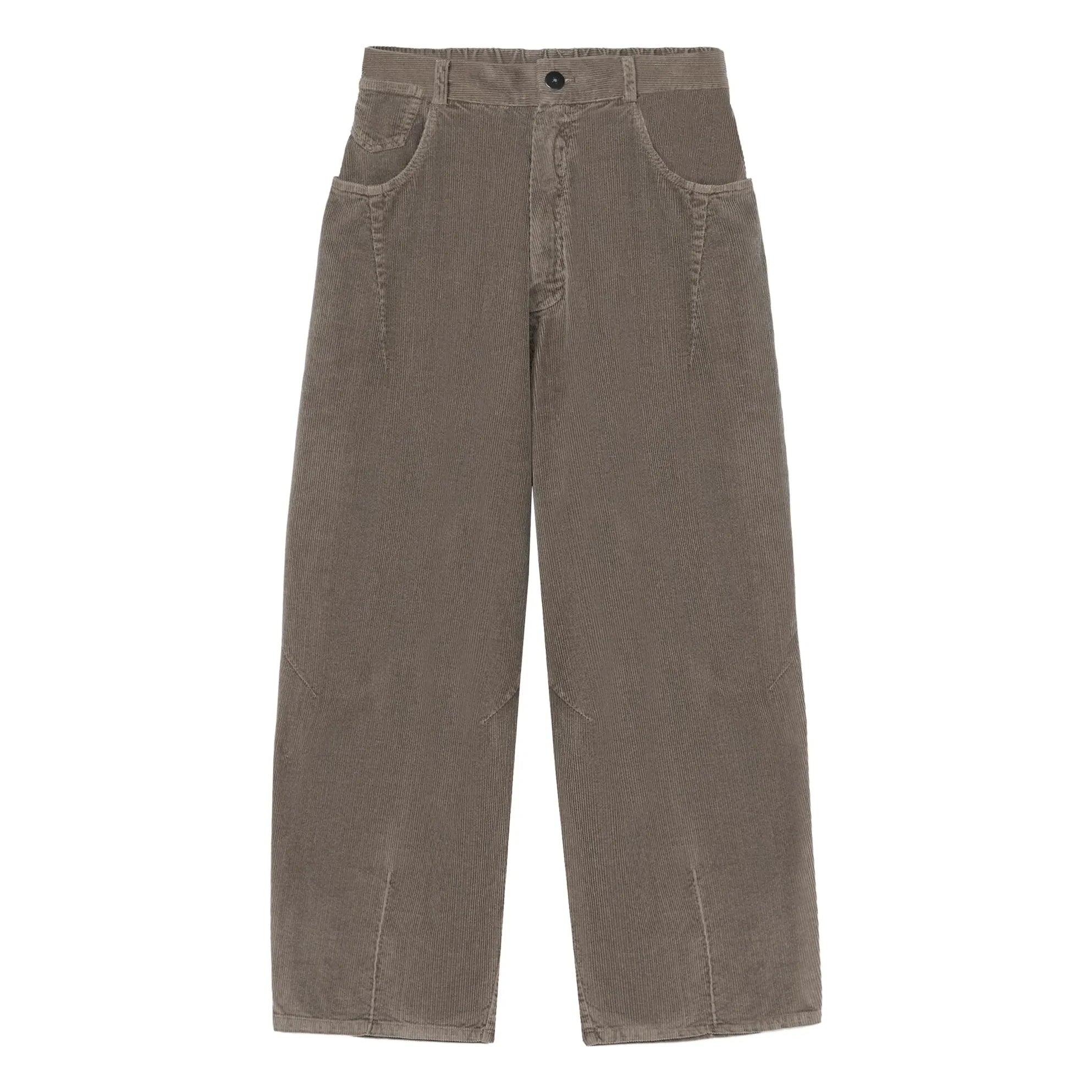 Cordera - Pantalón ancho de terciopelo | Gris