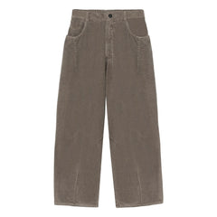 Cordera - Pantalón ancho de terciopelo | Gris