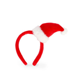 Legami - Diadema de Navidad Sombrero de Papá Noel - Diadema de Fiesta