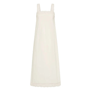Faithfull the Brand - Cristina Midi Pamuk Elbise | Ivory