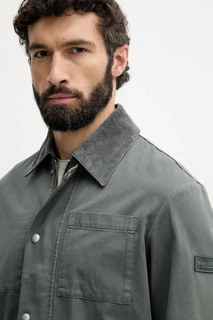 Chaqueta camisera de algodón para hombre Marc O'Polo