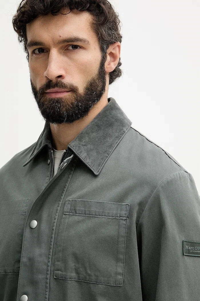 Chaqueta camisera de algodón para hombre Marc O'Polo