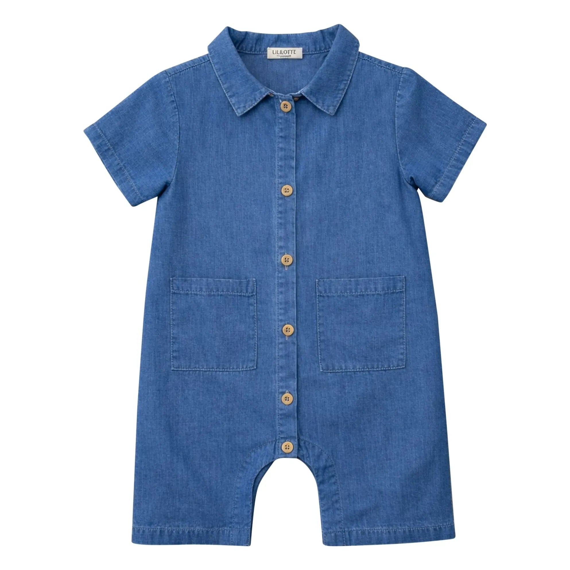 Lililotte - Charly túnica Tencel Algodón Orgánico | Azul denim