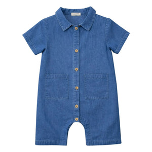 Lililotte - Charly túnica Tencel Algodón Orgánico | Azul denim