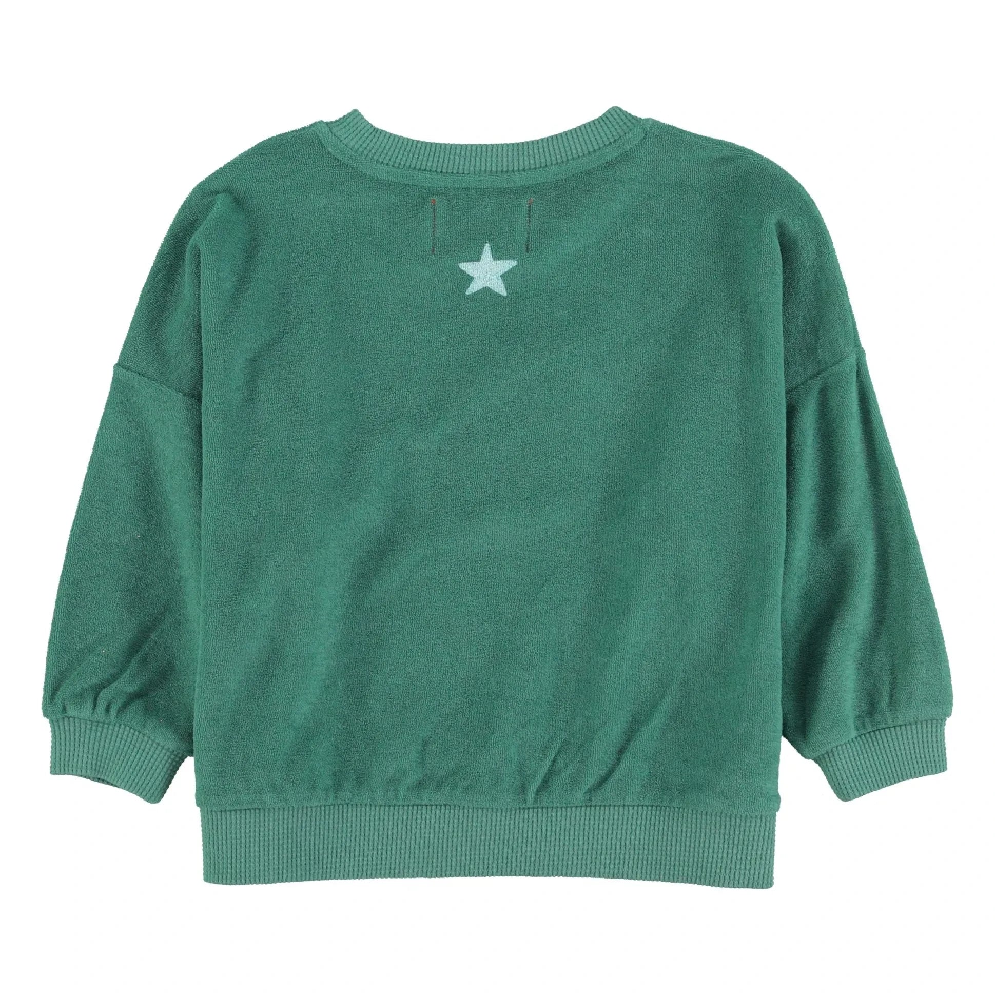 Piupiuchick - Sudadera con logotipo de toalla orgánica | Verde