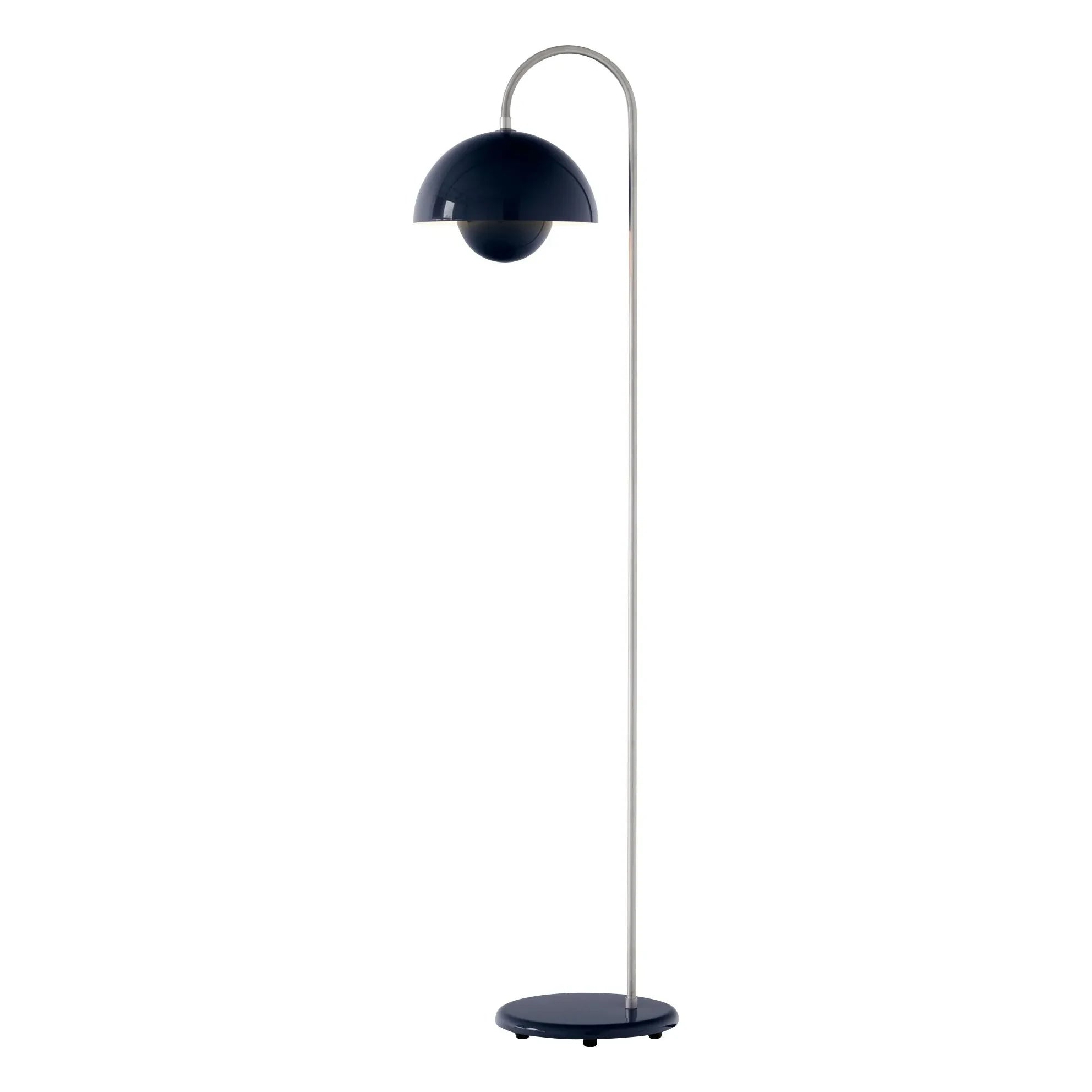 & Tradición - Lámpara de pie Flowerpot VP12, Verner Panton | Azul oscuro