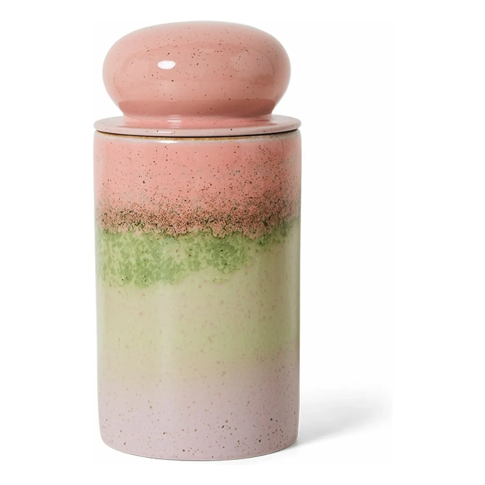 HKliving - Tarro de gres | Rosa