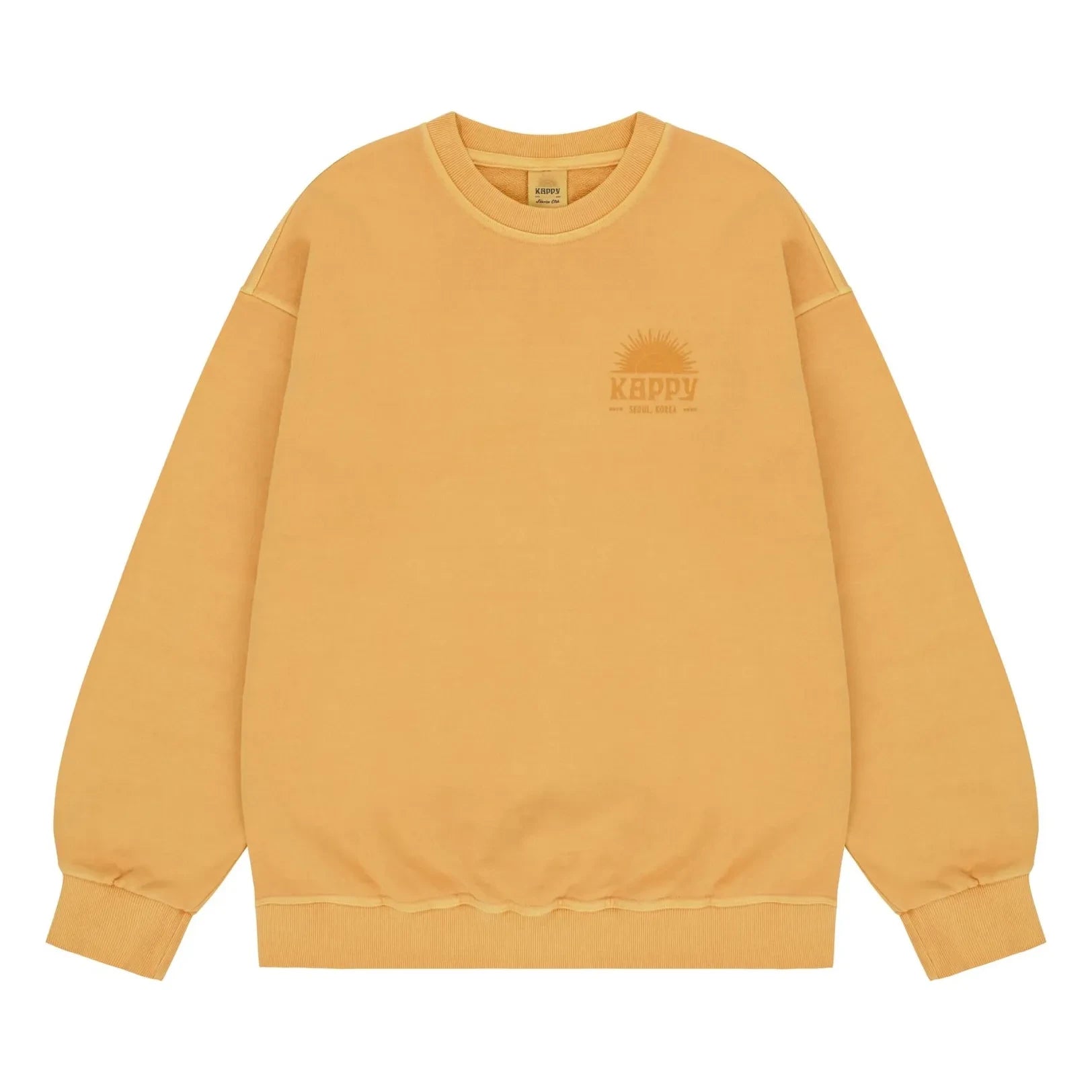 Kappy - Sudadera Sunny Wing Pigment | Amarillo