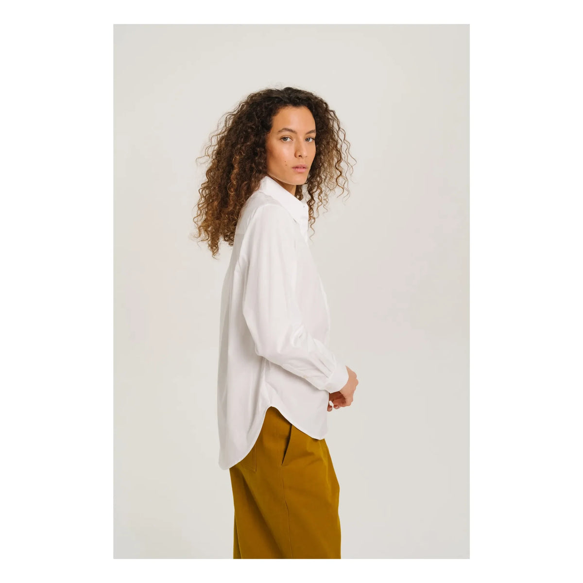 Sacrécoeur - Camisa Sophie Poplin | Blanco