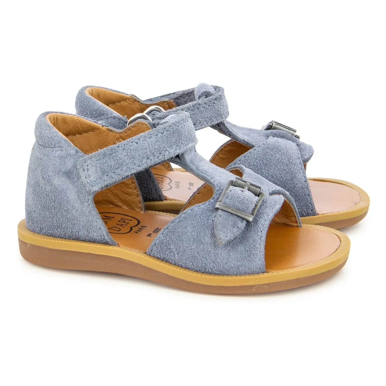 Pom d'Api - Sandalias Poppy Easy | Gris Azul