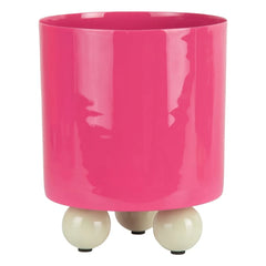 Present Time - Macetero Double Funky | Rosa