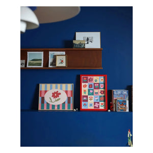 Ma petite vie - Póster floral gráfico