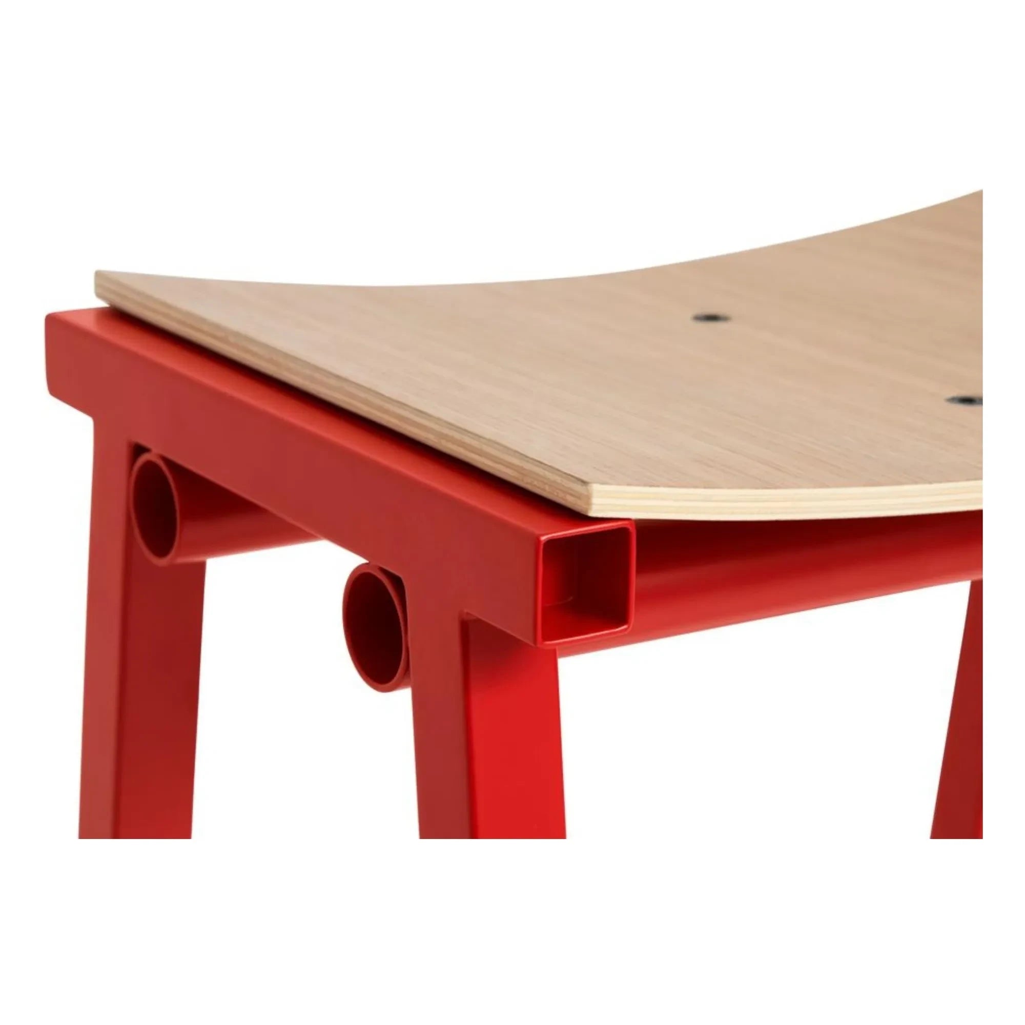 Hay - Taburete alto 75 cm Taburete 8 | Rojo