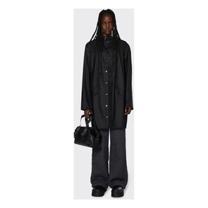 Rains - Gabardina larga unisex impermeable | Negro
