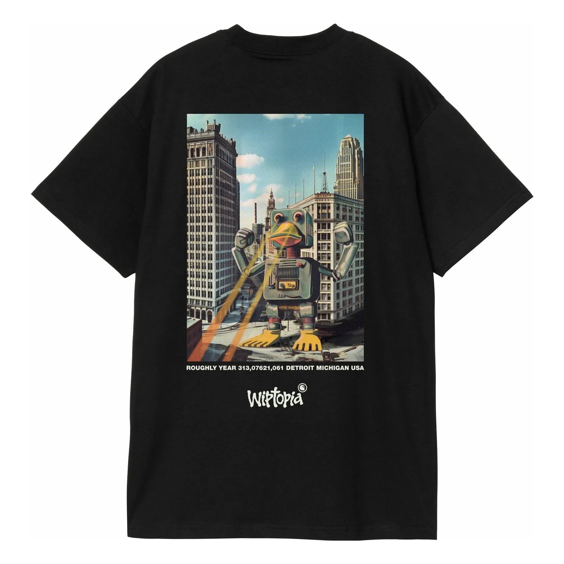 Carhartt WIP - Camiseta de manga corta Wiptopia | Negro
