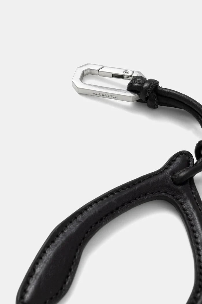 Llavero de cuero WISHBONE de AllSaints