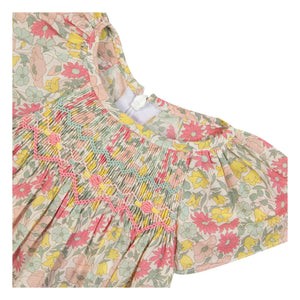 Tartine et Chocolat - Blusa fruncida floral | Amarillo
