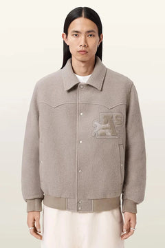 Chaqueta bomber de lana para hombre AllSaints ROYCE