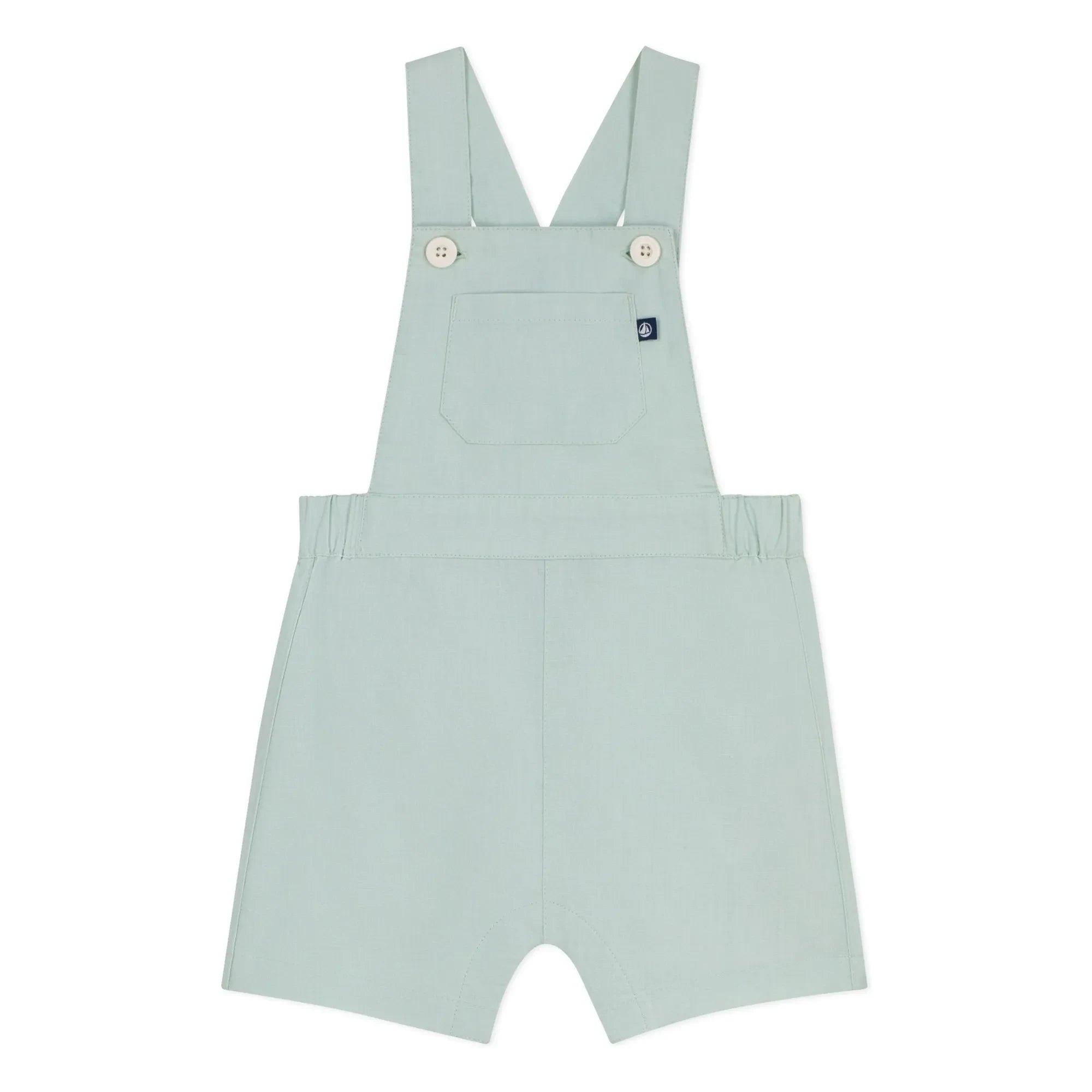 Petit Bateau - Peto Corto de Lino | Salvia