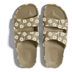 Freedom Moses - Elegantes Sandalias Florales | Caqui