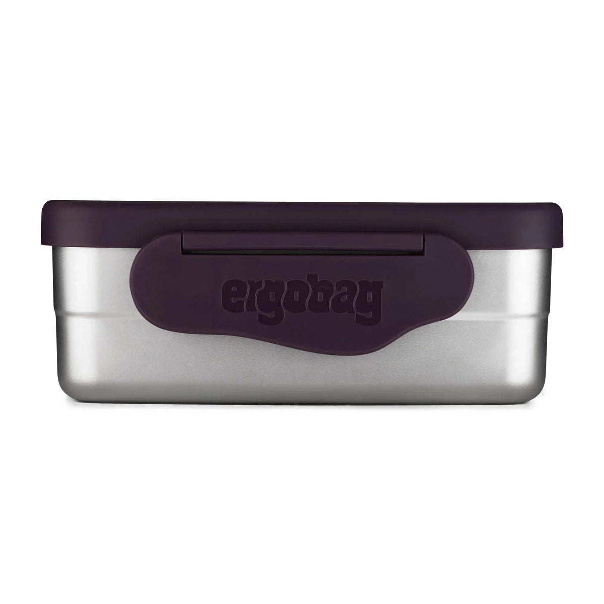 Ergobag - Caja de Almuerzo de Acero Inoxidable Púrpura