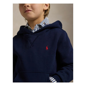 Sudadera con capucha y logo de Ralph Lauren | Azul marino