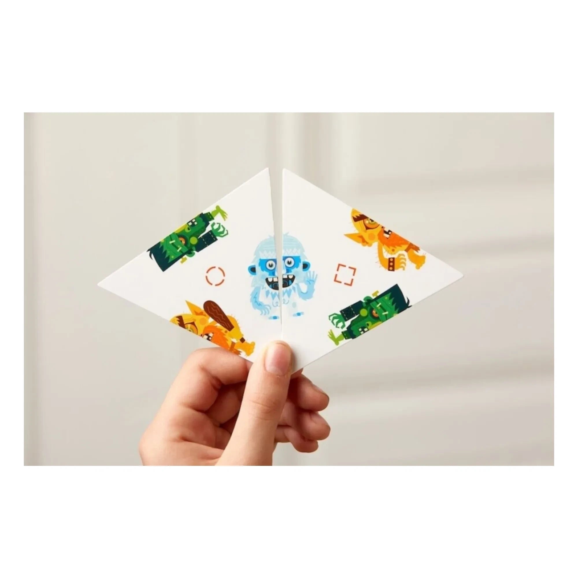 Laboludic - Juego de cartas Battle Flip Les Monstres