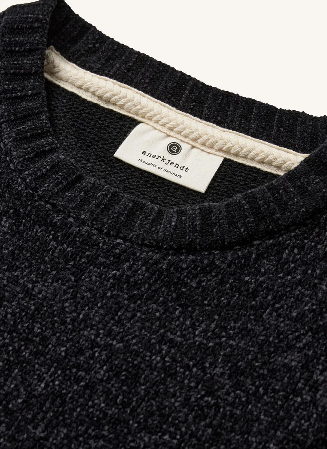 Anerkjendt - Suéter Aksune Chenille | Negro