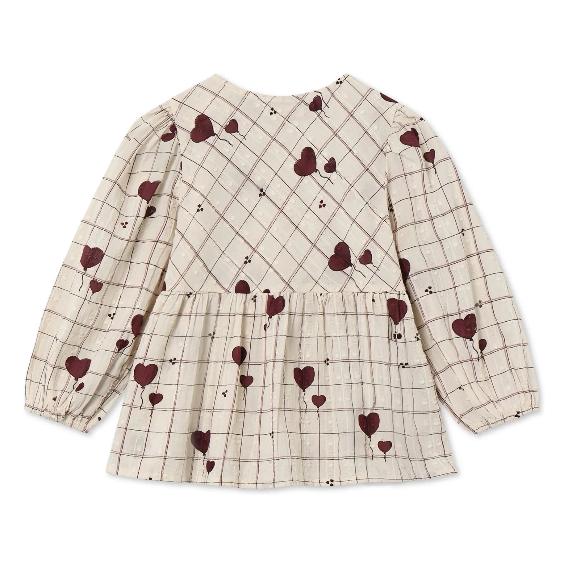 Fliink - Blusa de cuadros Ilove | Crudo