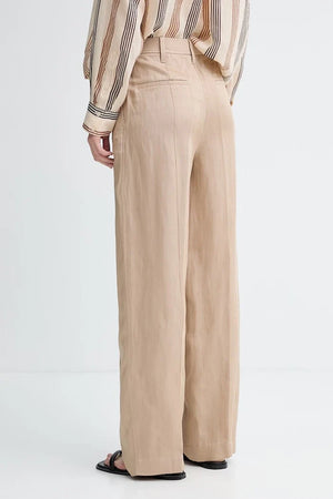 Pantalones de lino mezclado Marc O'Polo para mujer
