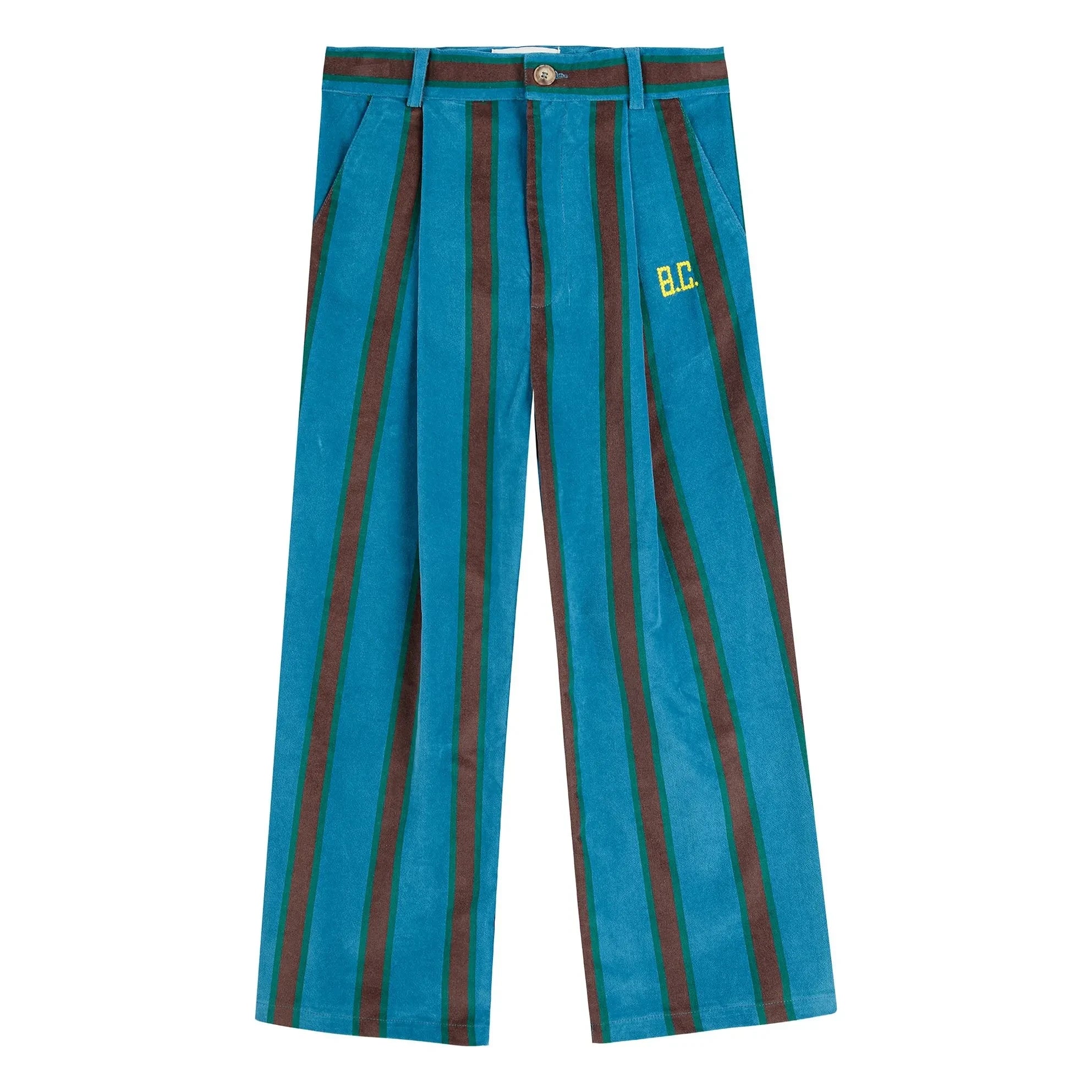 Bobo Choses - Pantalón de Pana a Rayas Azules
