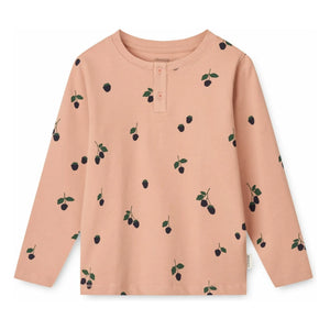 Liewood - Conjunto de pijama de algodón orgánico Wilhelm Baies | Rosa