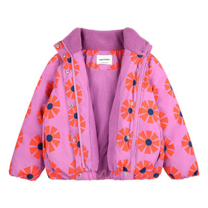 Bobo Choses - Chaqueta impermeable de fibra reciclada Kaleidoscope | Lila