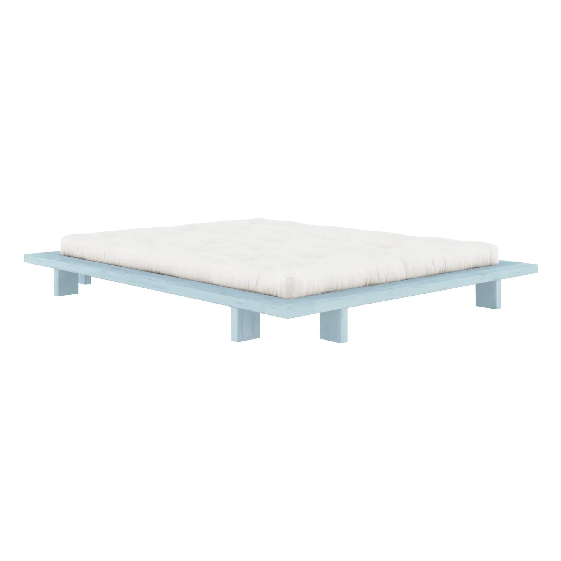 Karup Design - Cama japonesa de madera | Azul claro