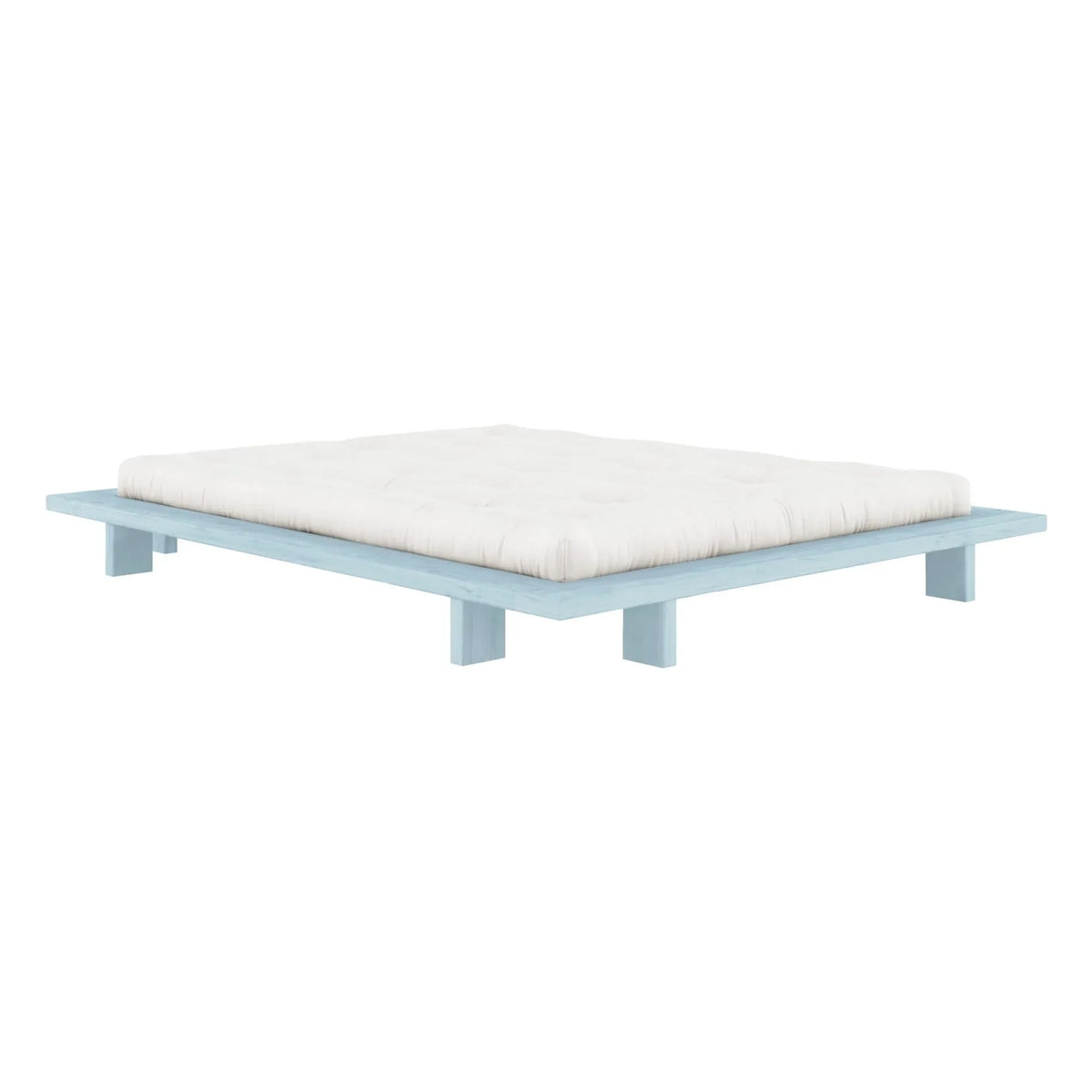 Karup Design - Cama japonesa de madera | Azul claro