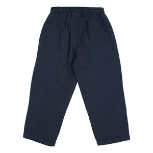 Búho - Pantalón causal fruncido | Azul marino