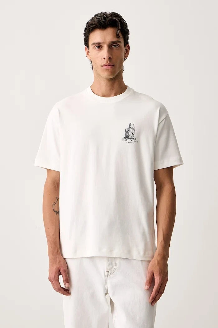 Camiseta de algodón para hombre