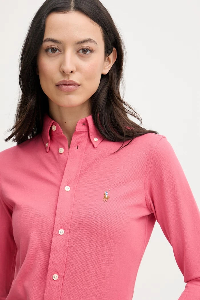 Camisa Oxford de algodón Polo Ralph Lauren para mujer