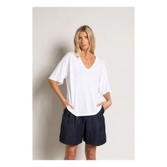 Smallable Mujer - Camiseta Cloud Algodón orgánico | Blanco