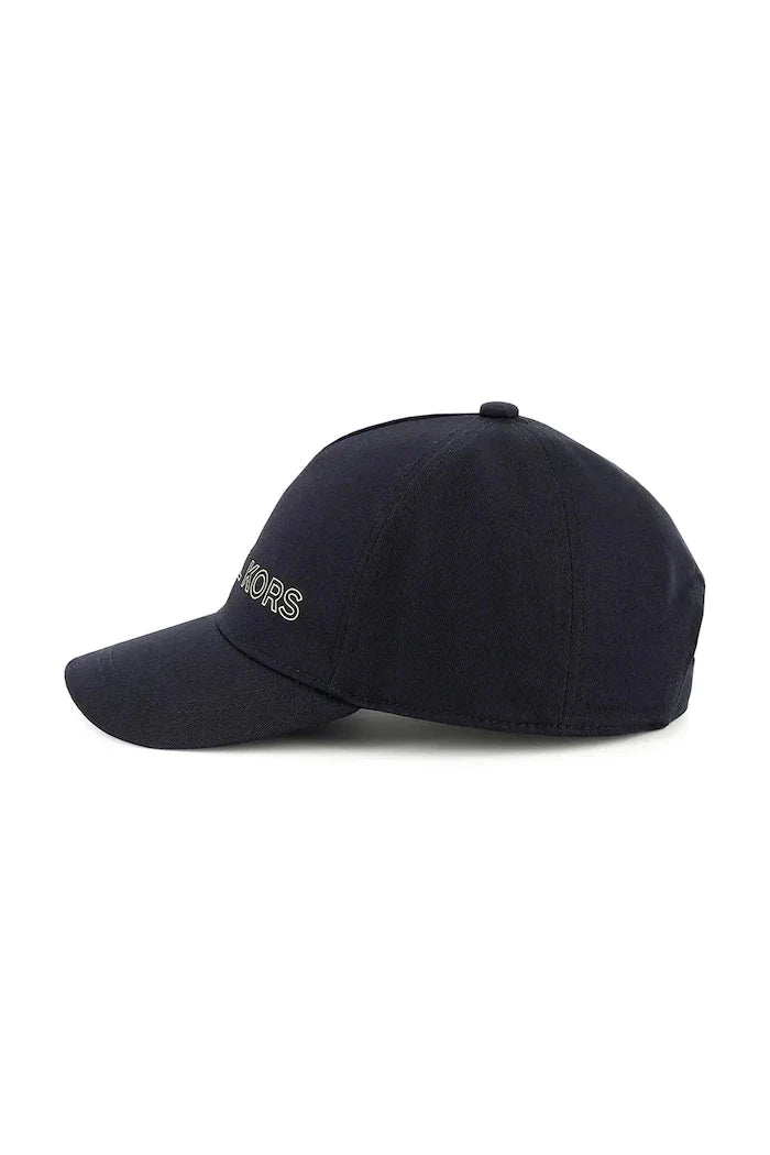 Gorra de visera de algodón para niños Michael Kors