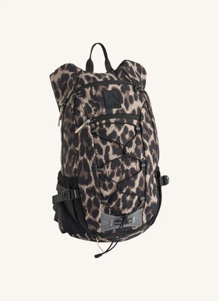 Molo - Mochila Leopardo Activo | Marrón