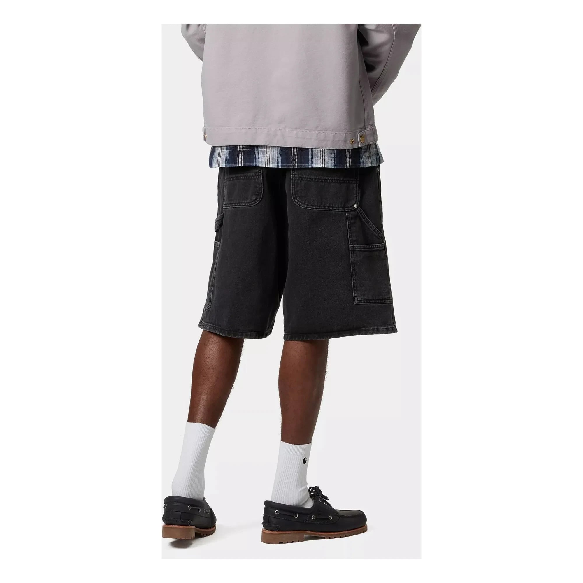 Carhartt WIP - Shorts Rivet de Algodón Orgánico | Negro