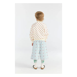 The Animals Observatory - Chaqueta con cremallera Zebra Stars | Blanco