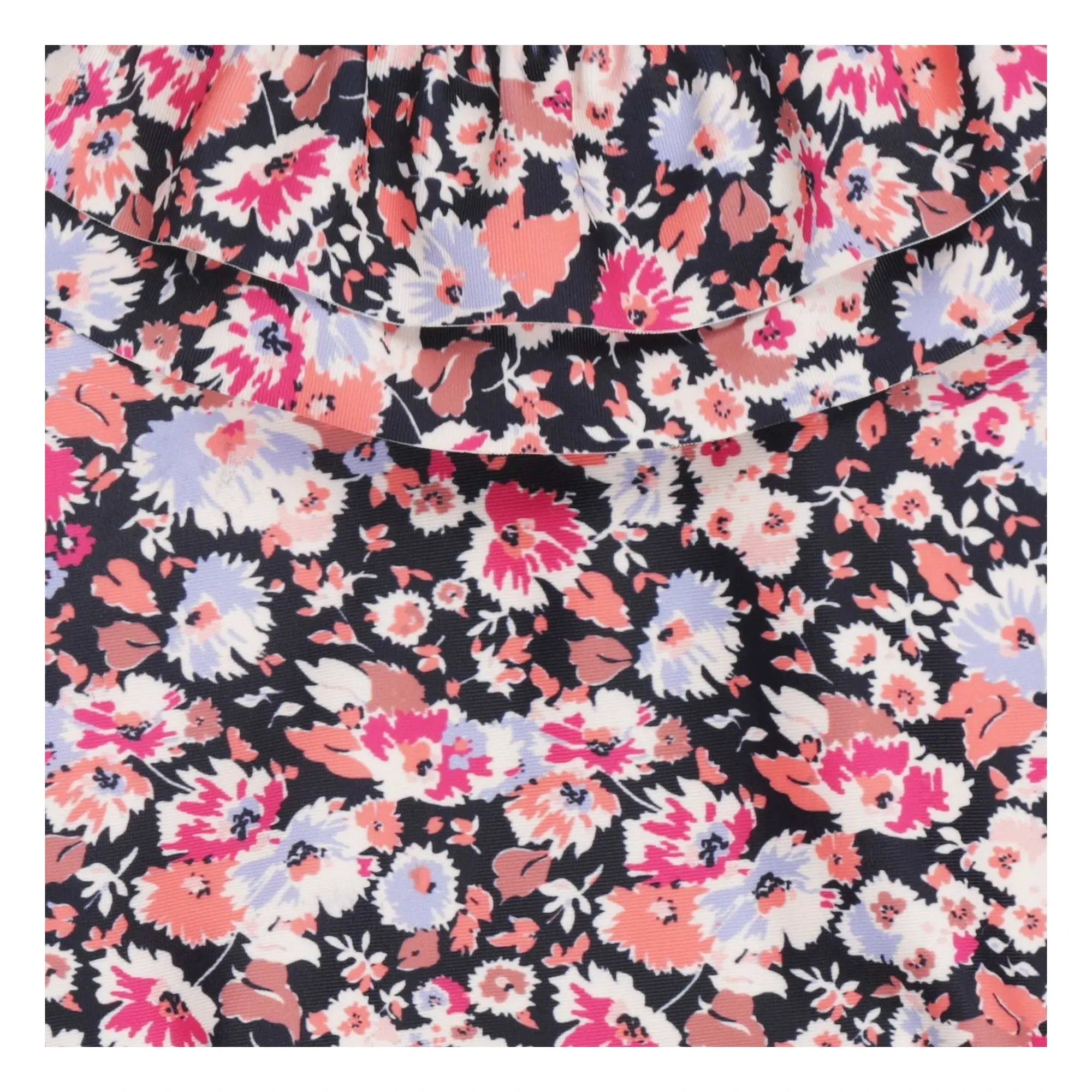 Tumble N'Dry - Bañador con volantes y estampado floral Teresina de fibras recicladas | Rosa