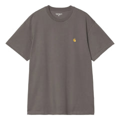 Carhartt WIP - Camiseta Chase | Gris oscuro