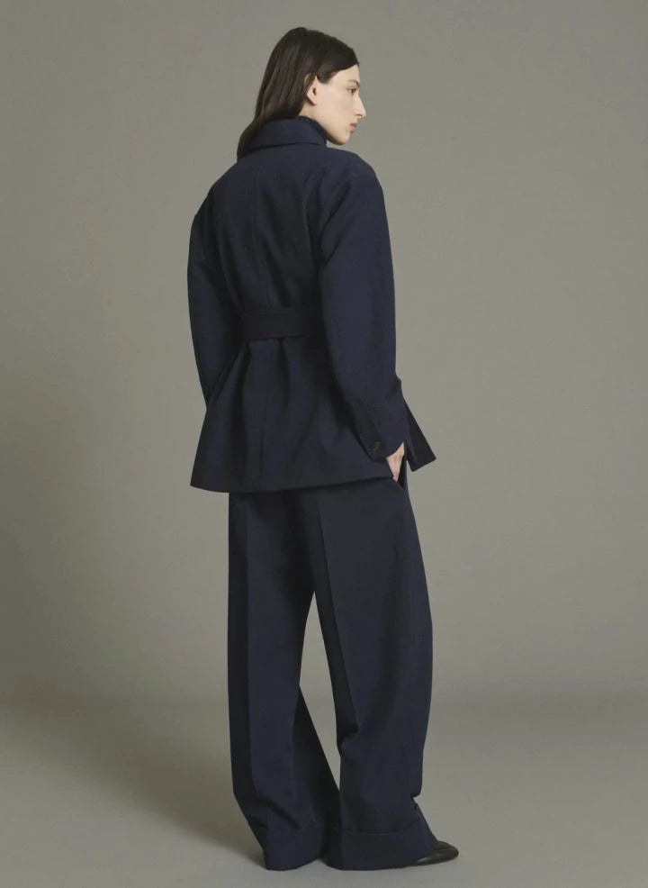 Soeur - Côme Chaqueta de Lana | Azul Marino