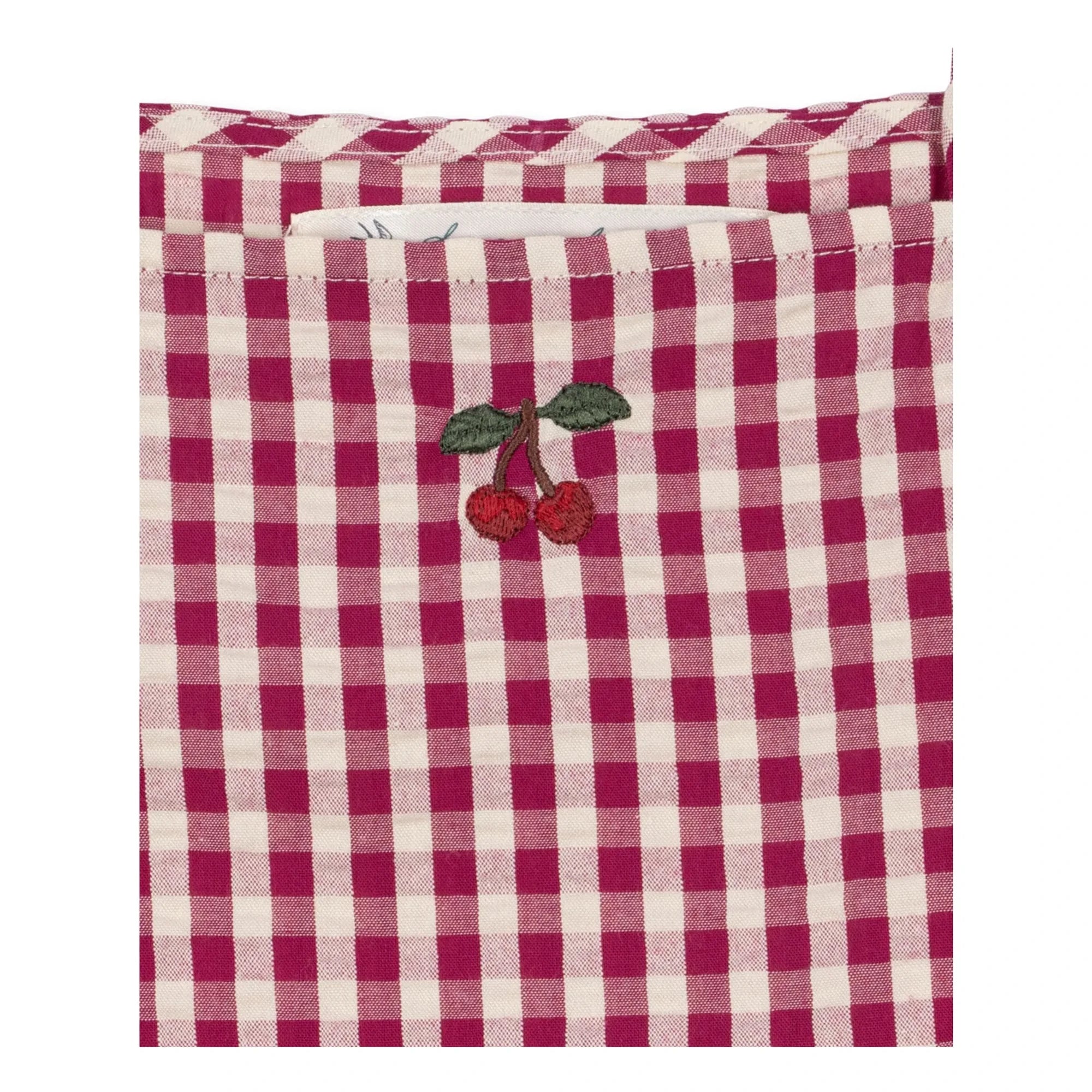 Konges Sløjd - Vestido Isotta Cuadros Algodón Orgánico
