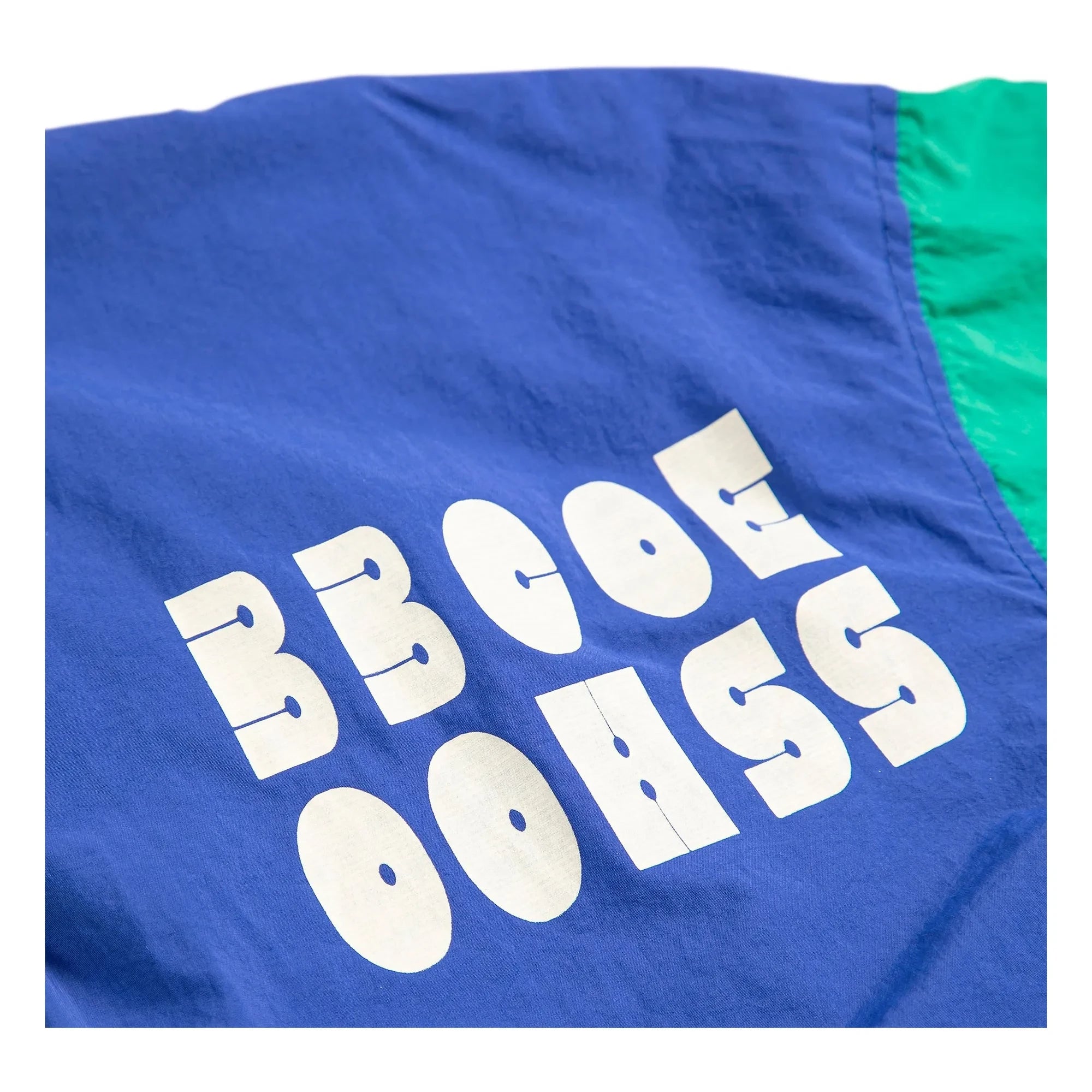 Bobo Choses - Chaqueta de chándal de fibra reciclada con bloques de color | Azul