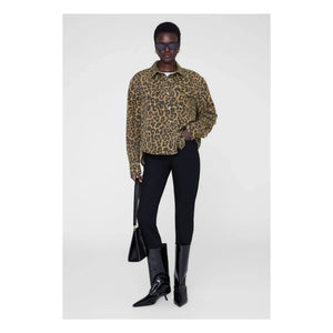 Anine Bing - Camisa Paxton Leopard | Marrón